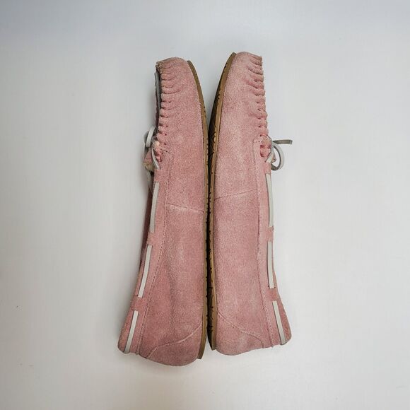 Women's Minnetonka Slippers Size 10 Pink Blush - Picture 2 of 6